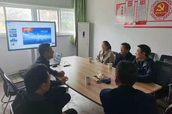 河南新鄉(xiāng)摩耐特活塞有限公司韓總一行來(lái)公司參觀洽談